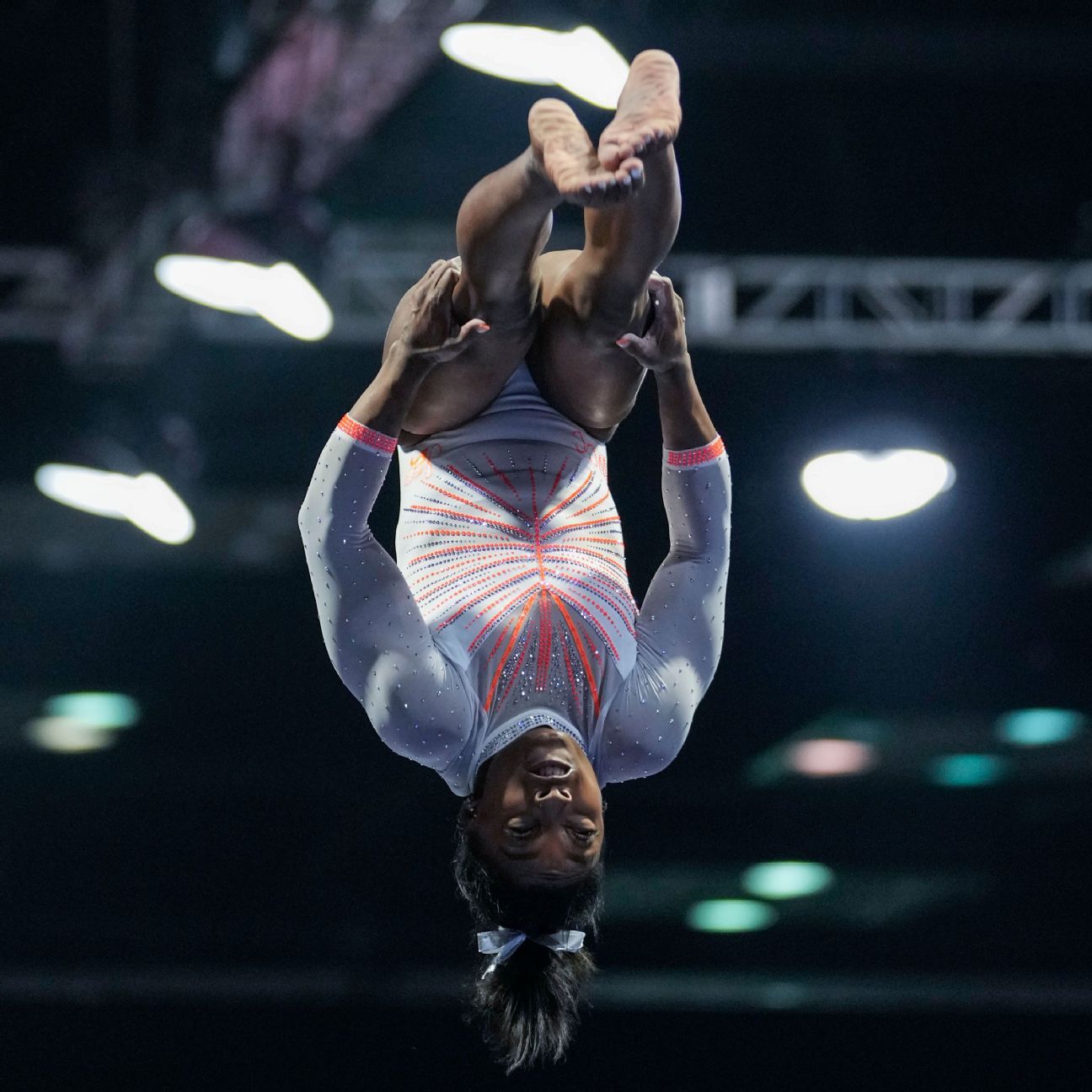 Simone Biles Yurchenko Vault 2024 - Reina Charleen