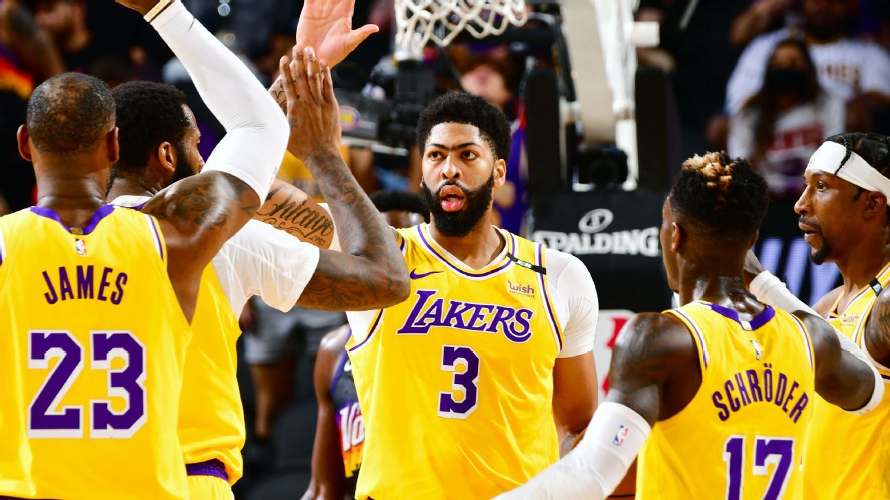 Anthony Davis Back For Los Angeles Lakers In Game 6 Against Phoenix Suns