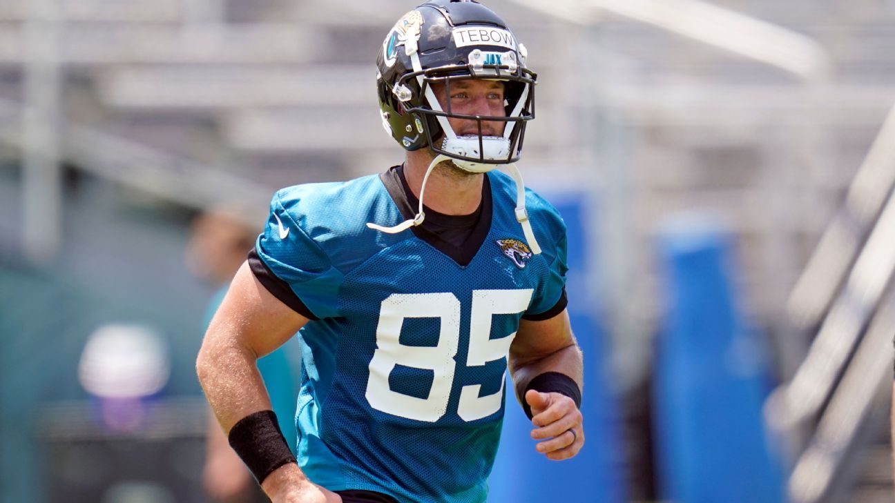 Jacksonville Jaguars release QB-turned-TE Tim Tebow