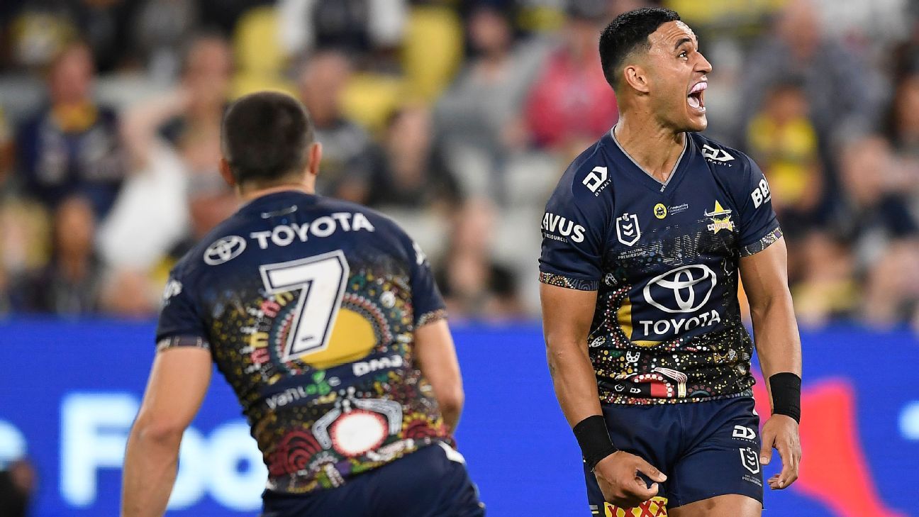 North Queensland Cowboys 2021 NRL Away Jersey