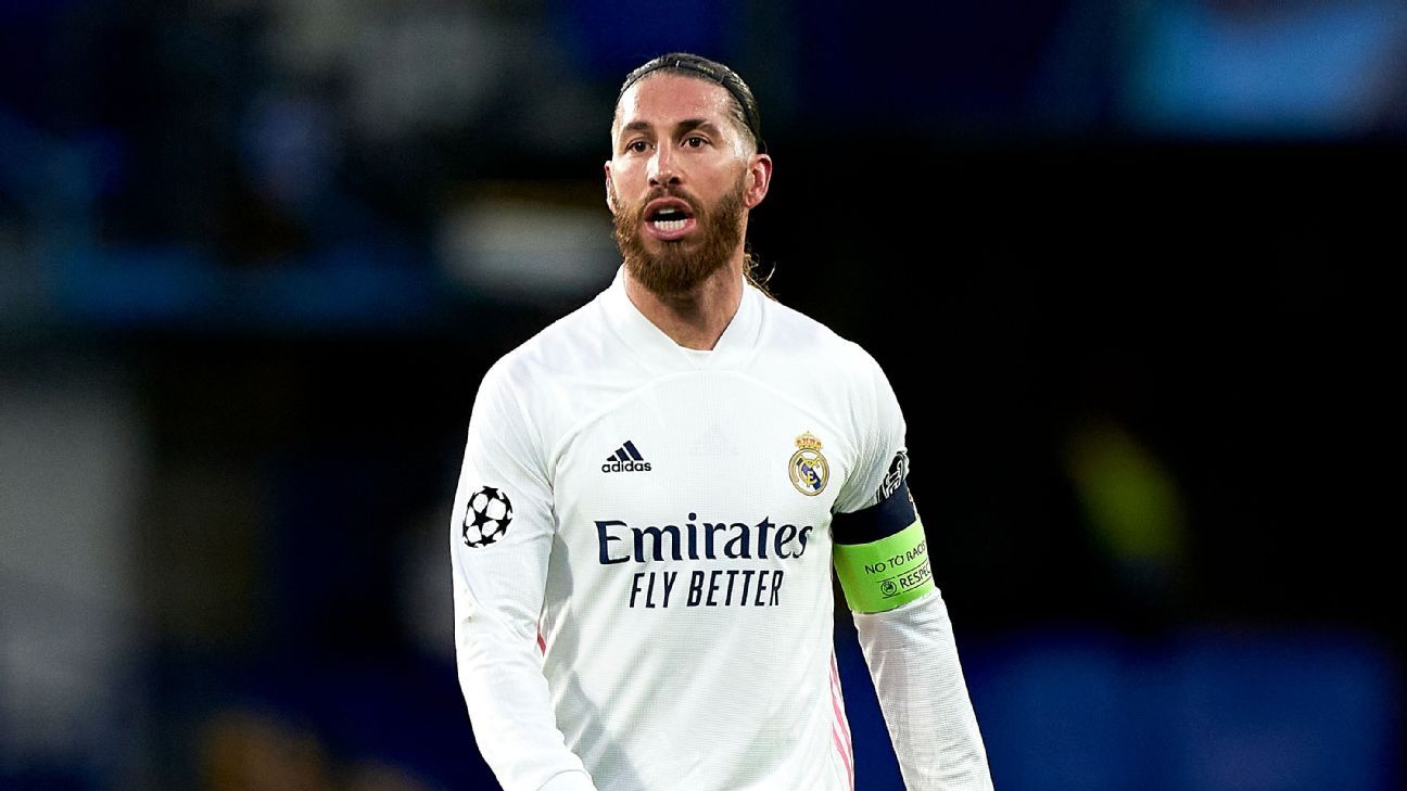 Manchester City Consider Real Madrid S Sergio Ramos On Two Year Deal Sources