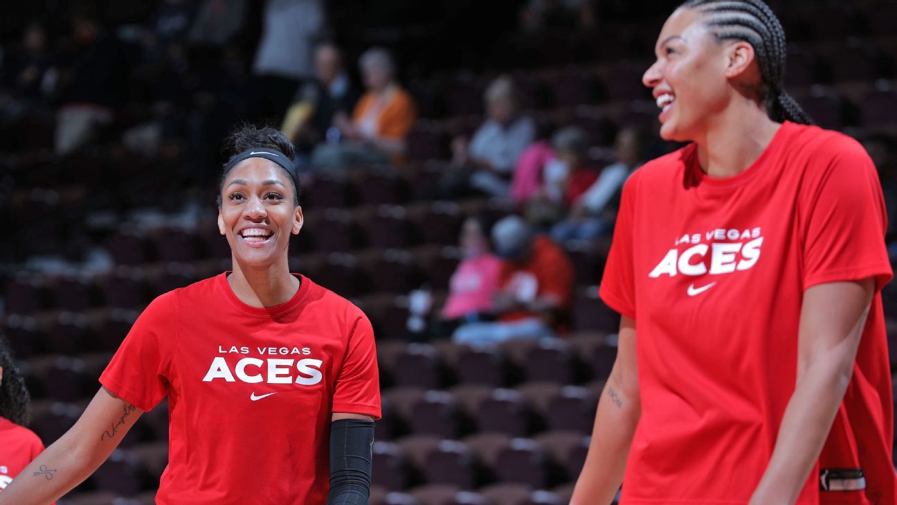 A'ja Wilson-Liz Cambage connection will determine how far Las Vegas ...