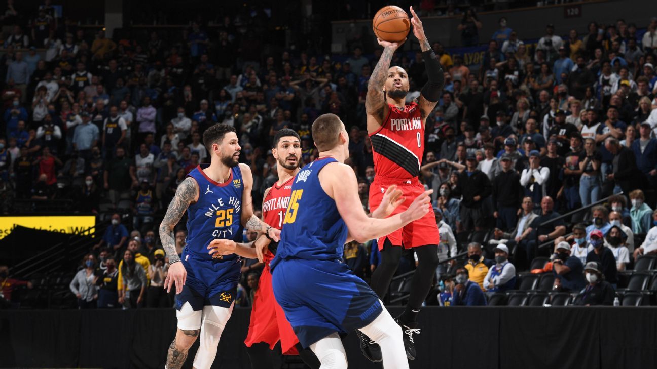 Damian Lillard won even if the Trail Blazers lost Game 5 to the Nuggets 