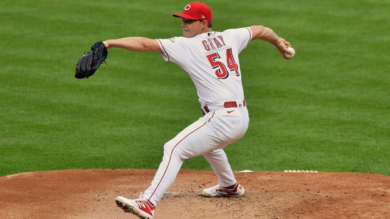 Cincinnati Reds trade pitcher Sonny Gray for Minnesota Twins Chase Petty