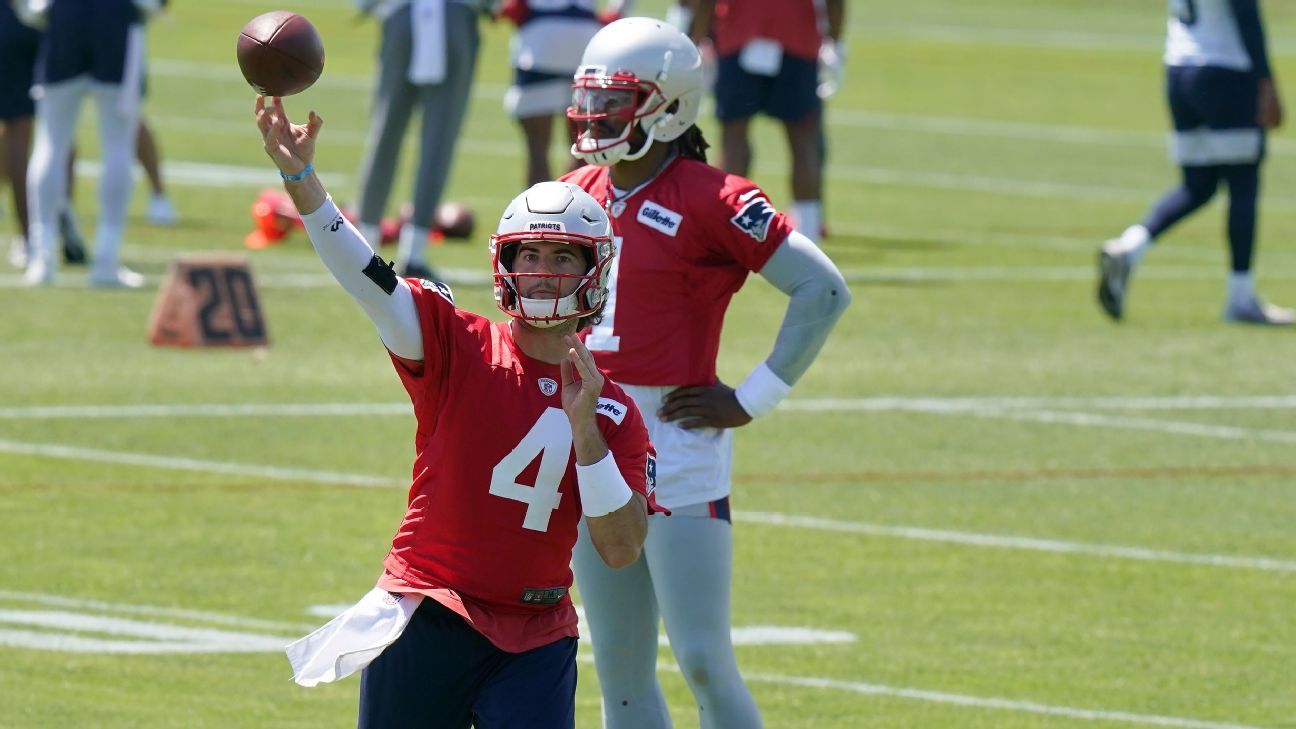 Patriots News: Cam Newton Hurt At OTAs; Jarrett Stidham