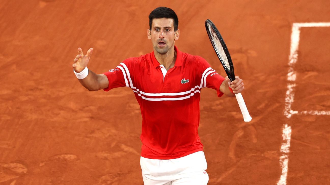 Novak Djokovic tops Rafael Nadal to reach French Open final - ESPN