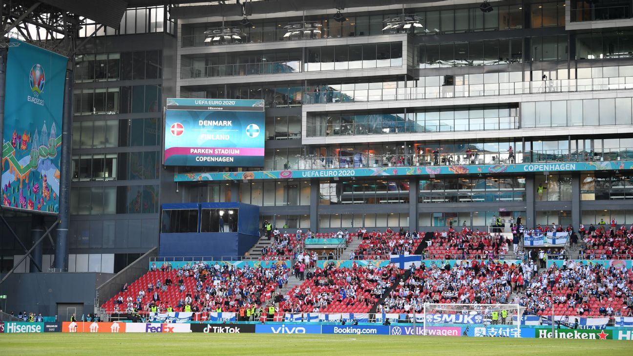 Dinamarca vs Finlandia se reanudará, horas después de la ...