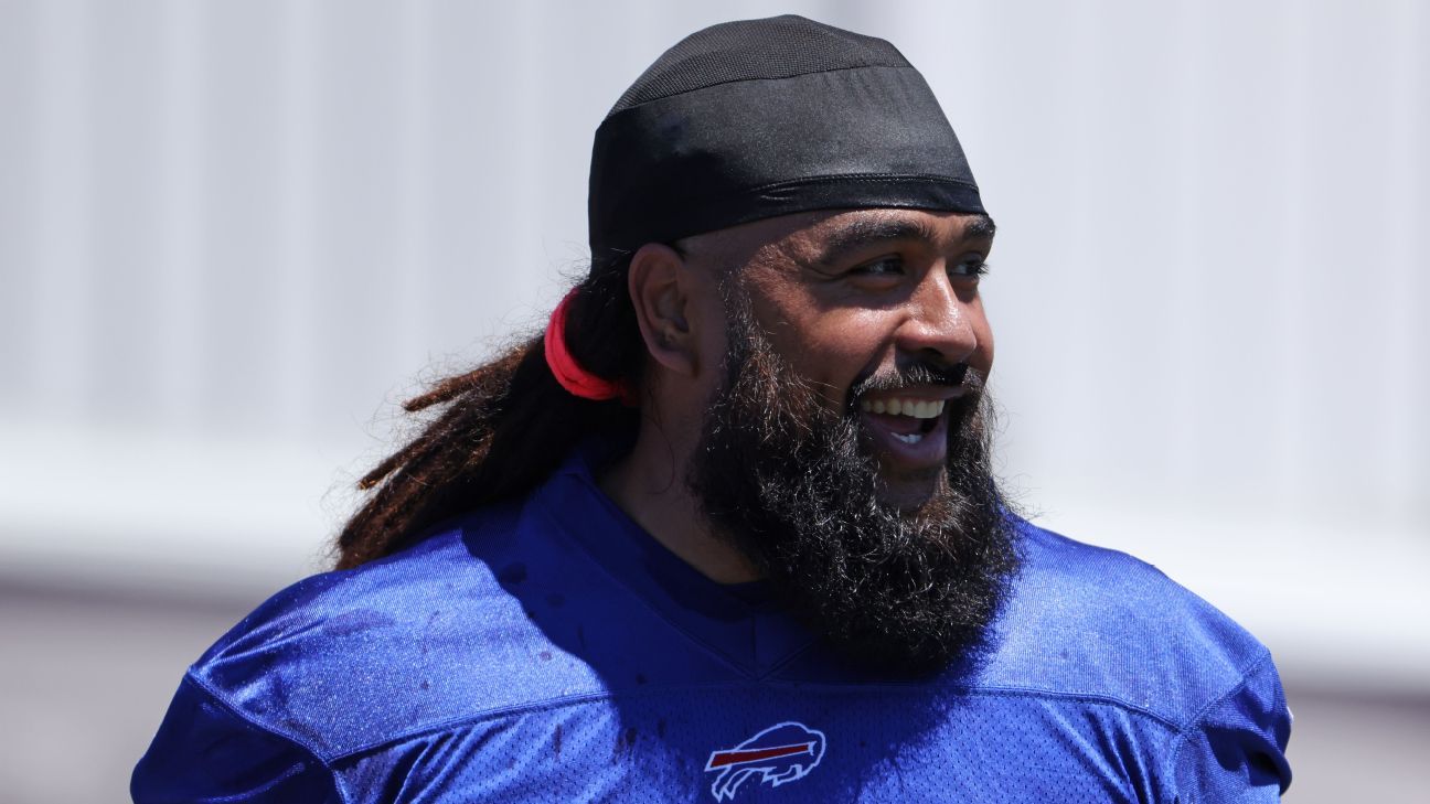 Buffalo Bills place defensive tackle Star Lotulelei on Reserve