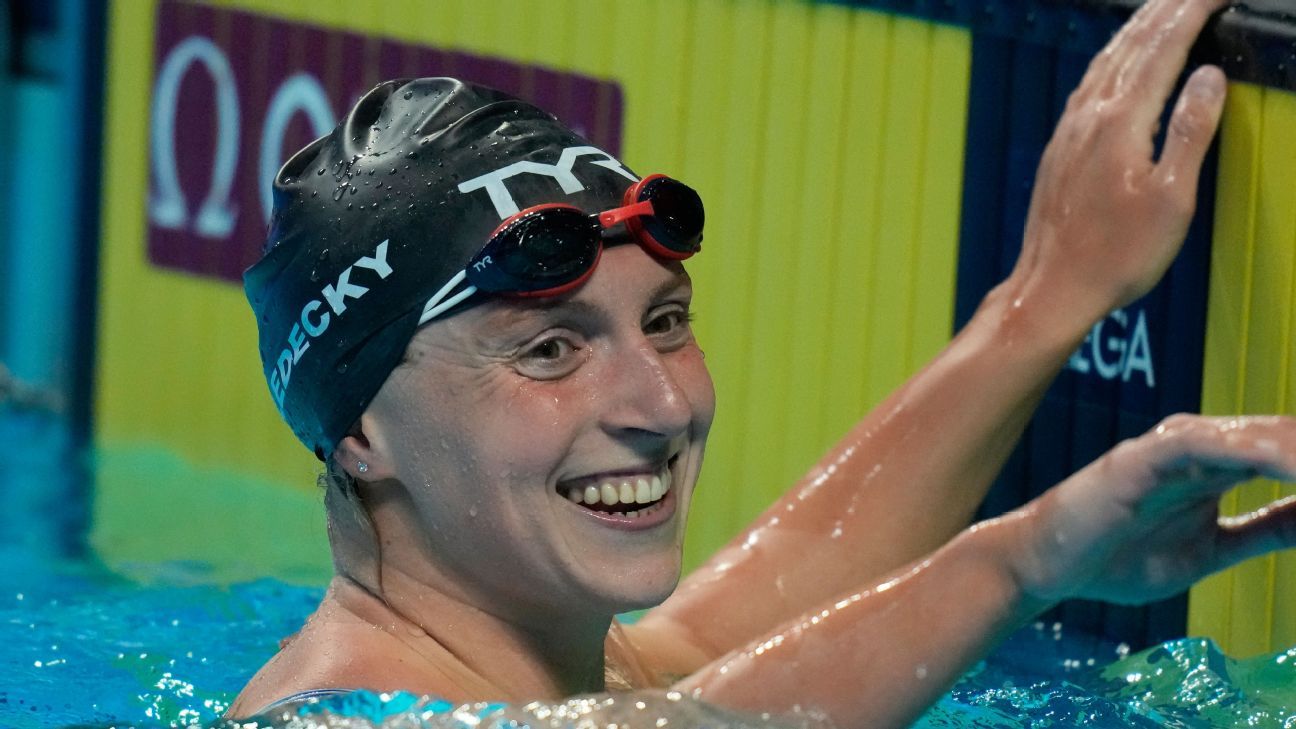 Katie Ledecky joining Florida Gators as volunteer swimming coach