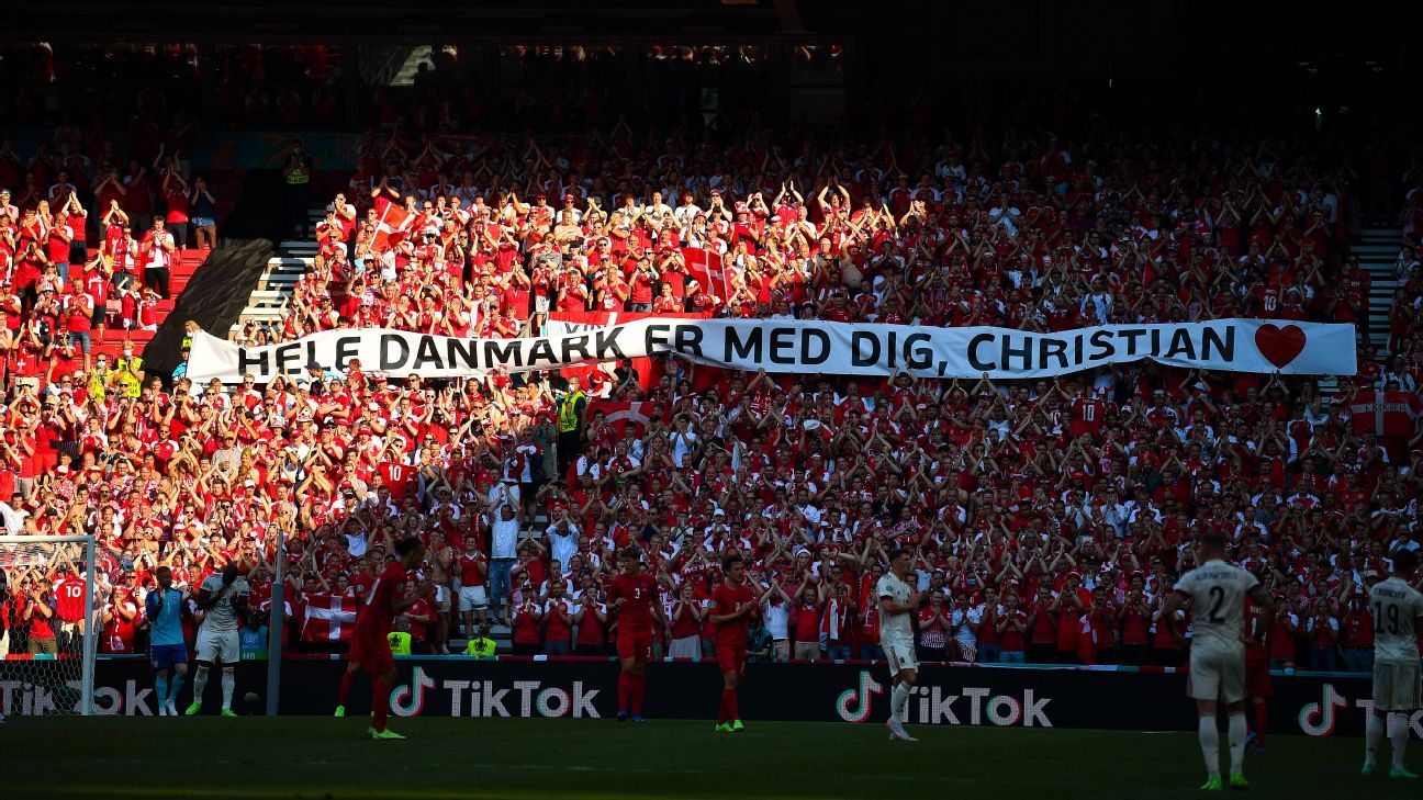 Denmark wants to pay supporters back after Eriksen tribute