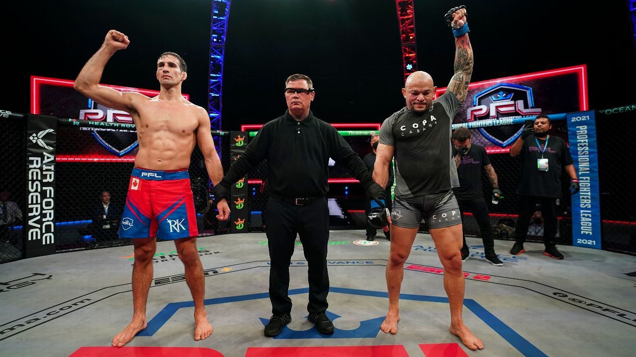 MMA's Professional Fighters League, in Atlantic City, competes with UFC