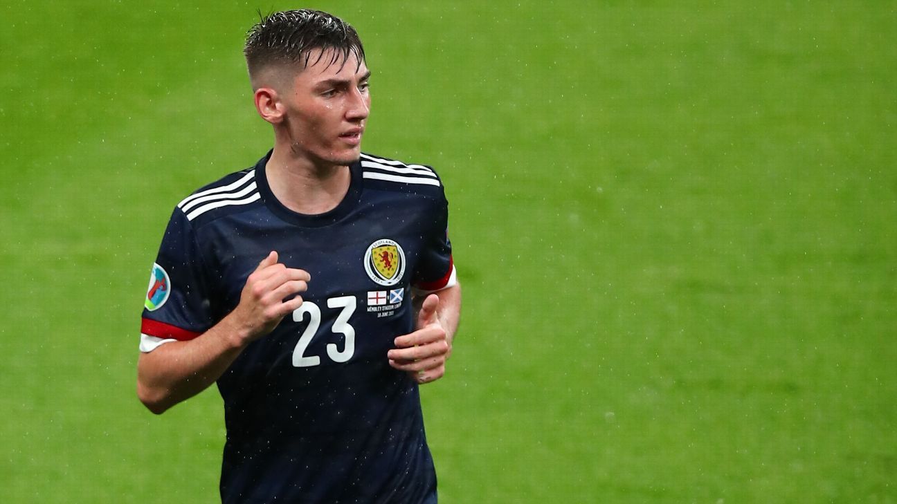 Euro 2020: Scotland's Billy Gilmour to miss crucial Croatia game