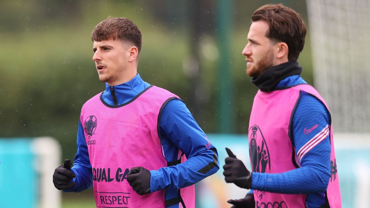 Anglické duo Ben Chilwell, izolovaný Mason Mount;  Vynechá zápas České republiky