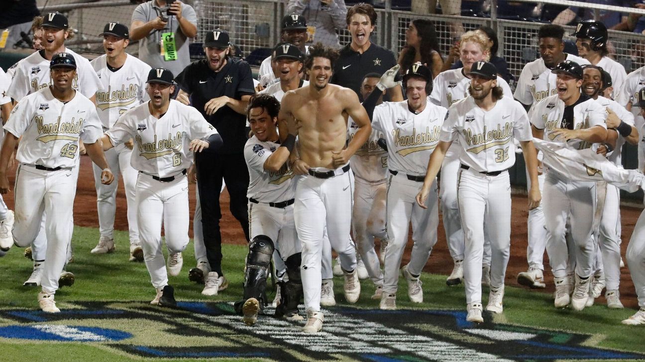 College World Series 2021 A pitch away from going home, Vanderbilt
