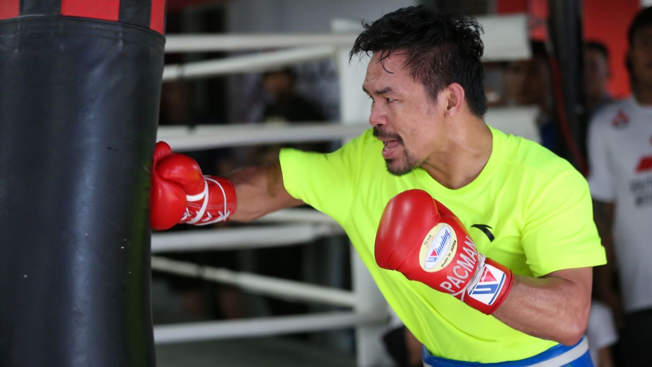 Manny Pacquiao says if he continues boxing career, he wants to fight Terence Cra..