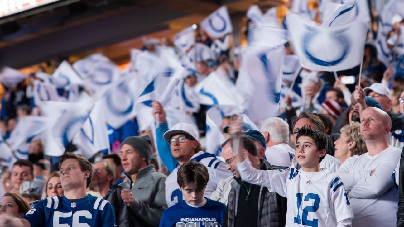 Indianapolis Colts allowed full capacity at home games for 2021 season