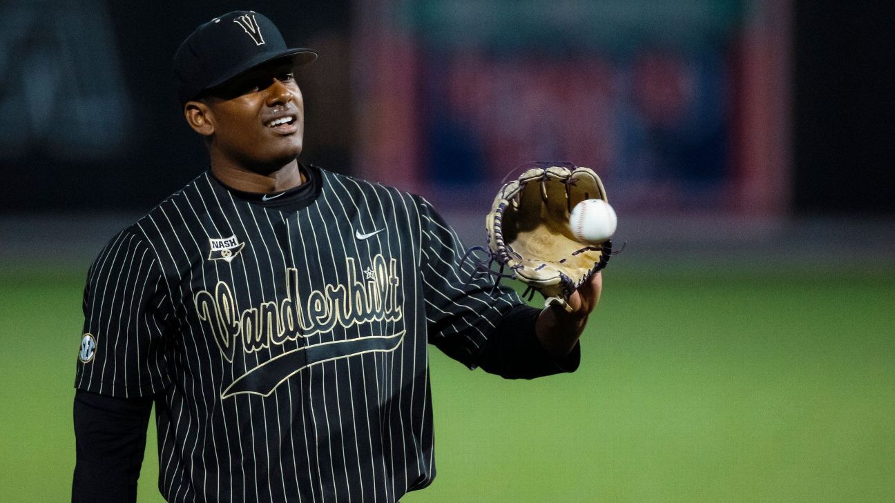 Kumar Rocker, New York Mets' 2021 first-round pick who didn't sign