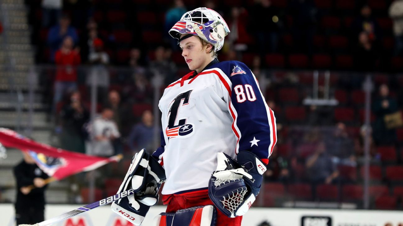 Columbus Blue Jackets goalie Matiss Kivlenieks, 24, dies in ...