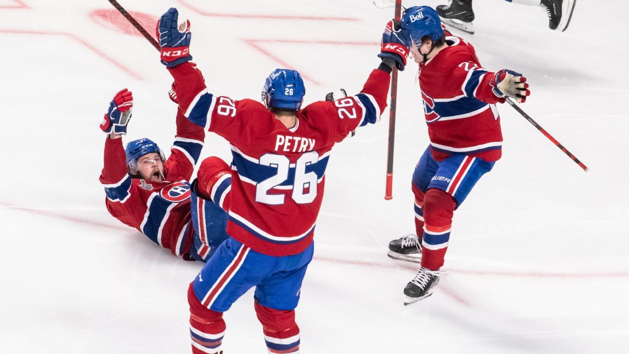 Montreal Canadiens avoid Stanley Cup Final sweep with OT victory against Tampa B..