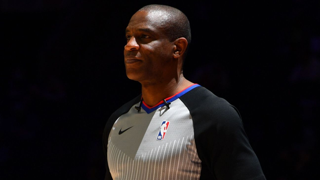 energía subtítulo Hacia Amid cancer ordeal, NBA referee Tony Brown returning to work - ESPN