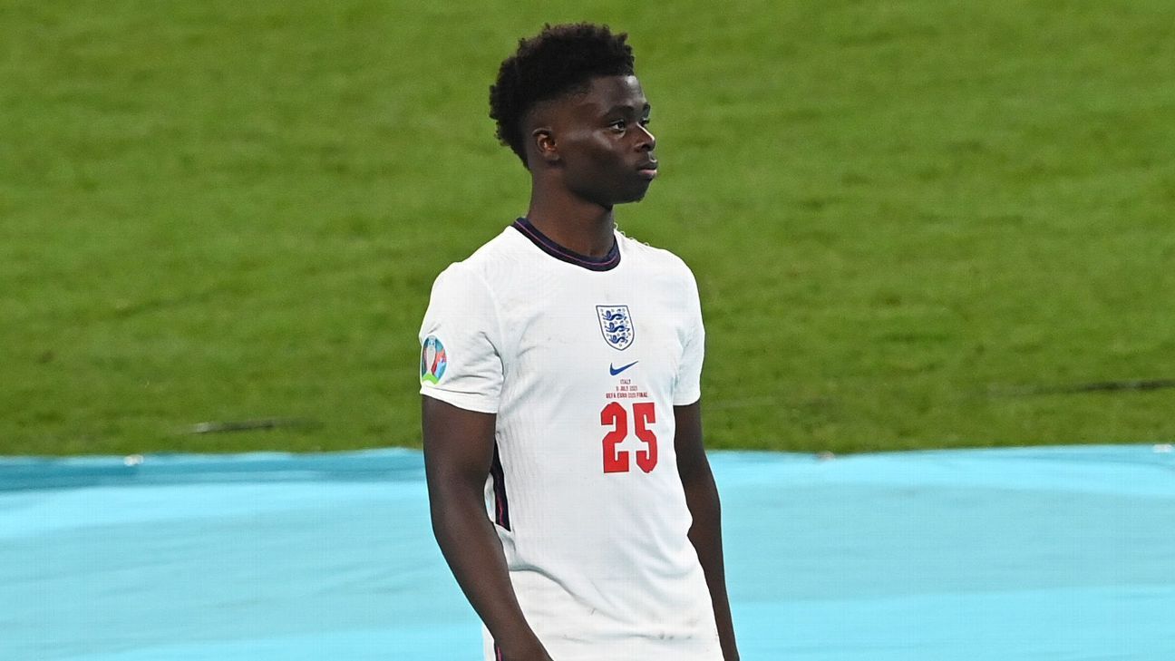 Bukayo Saka, English Soccer Star, Speaks Out After Facing Racist Harassment  on Social Media