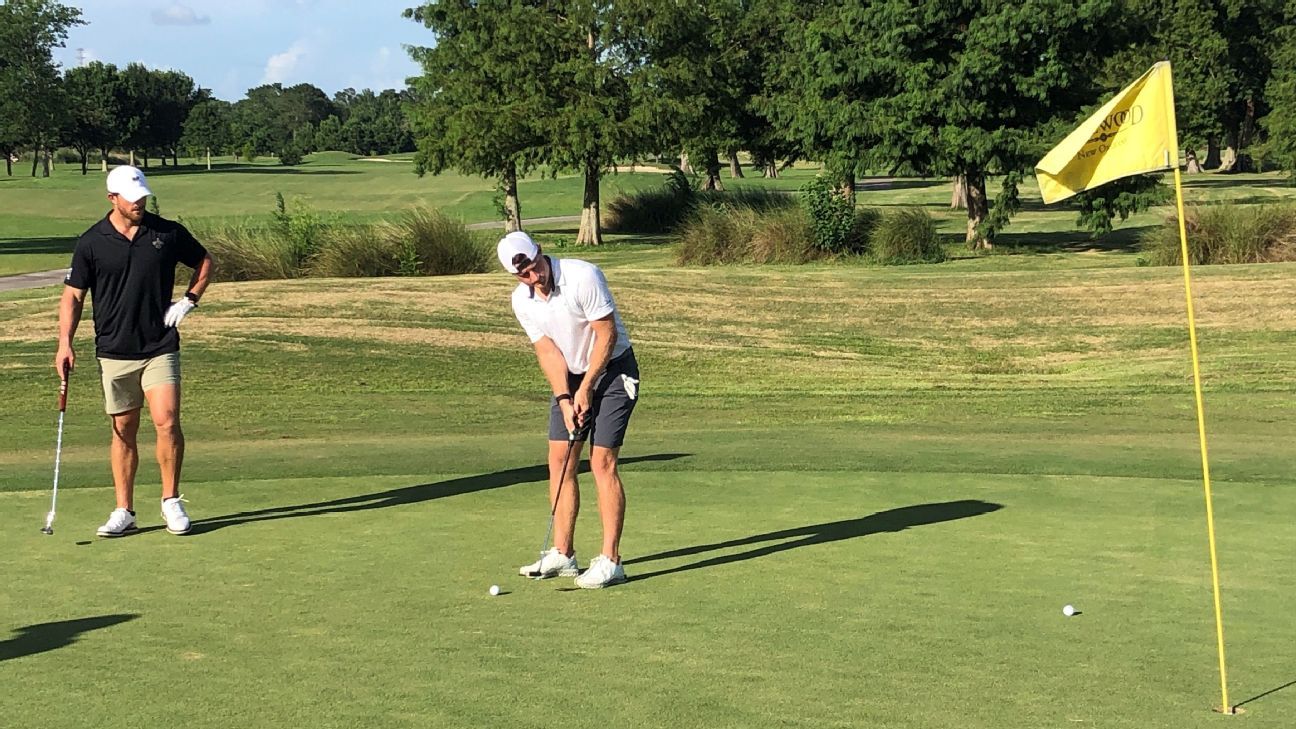 Saints' Wil Lutz talks golf, kicking and the quest for that perfect swing