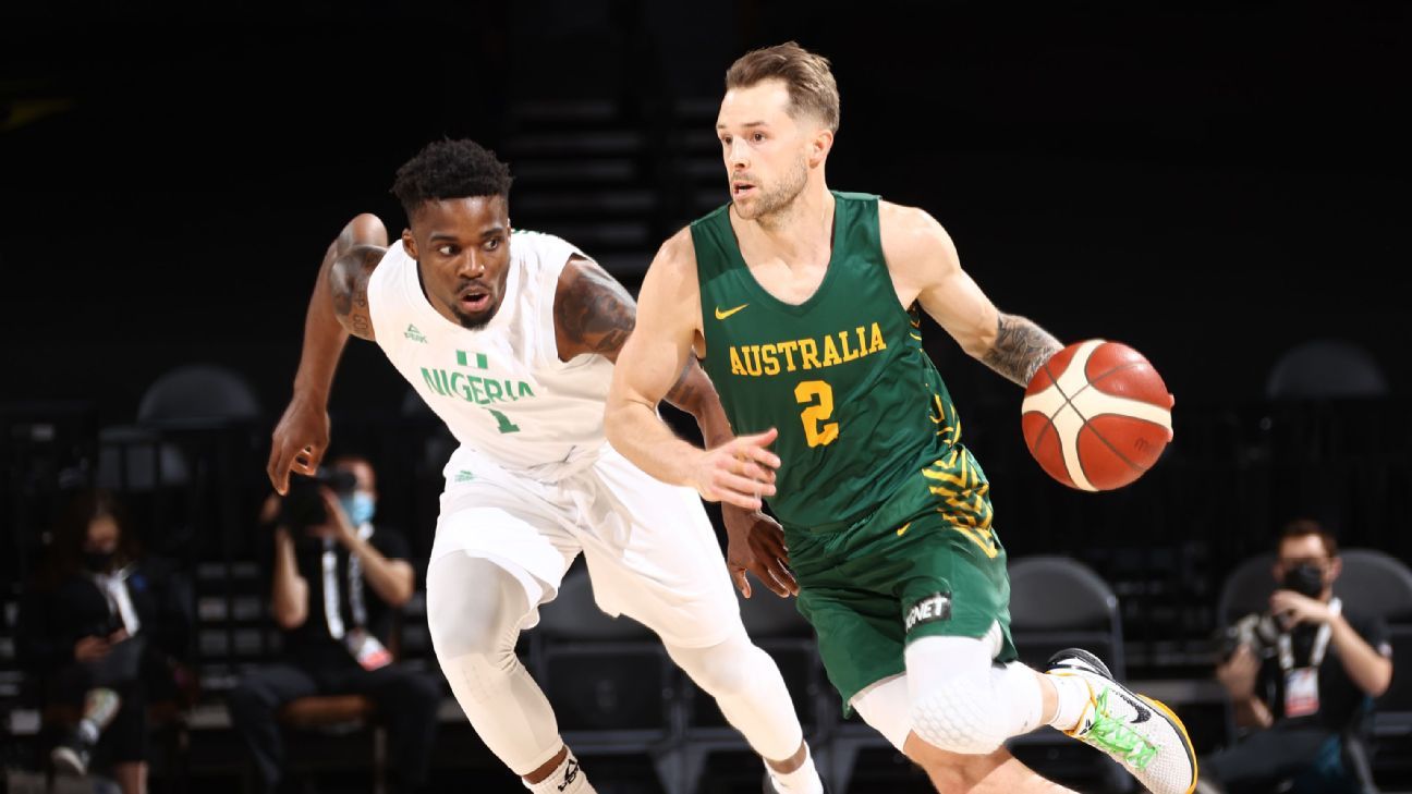 Live Australia Boomers vs. Nigeria, Tokyo Olympics basketball