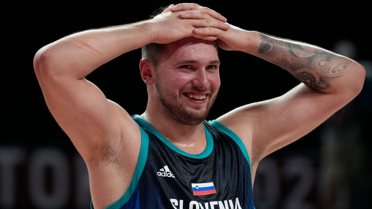 Luka Doncic scores 48 points in Olympic debut as Slovenia wins opener over Argen..