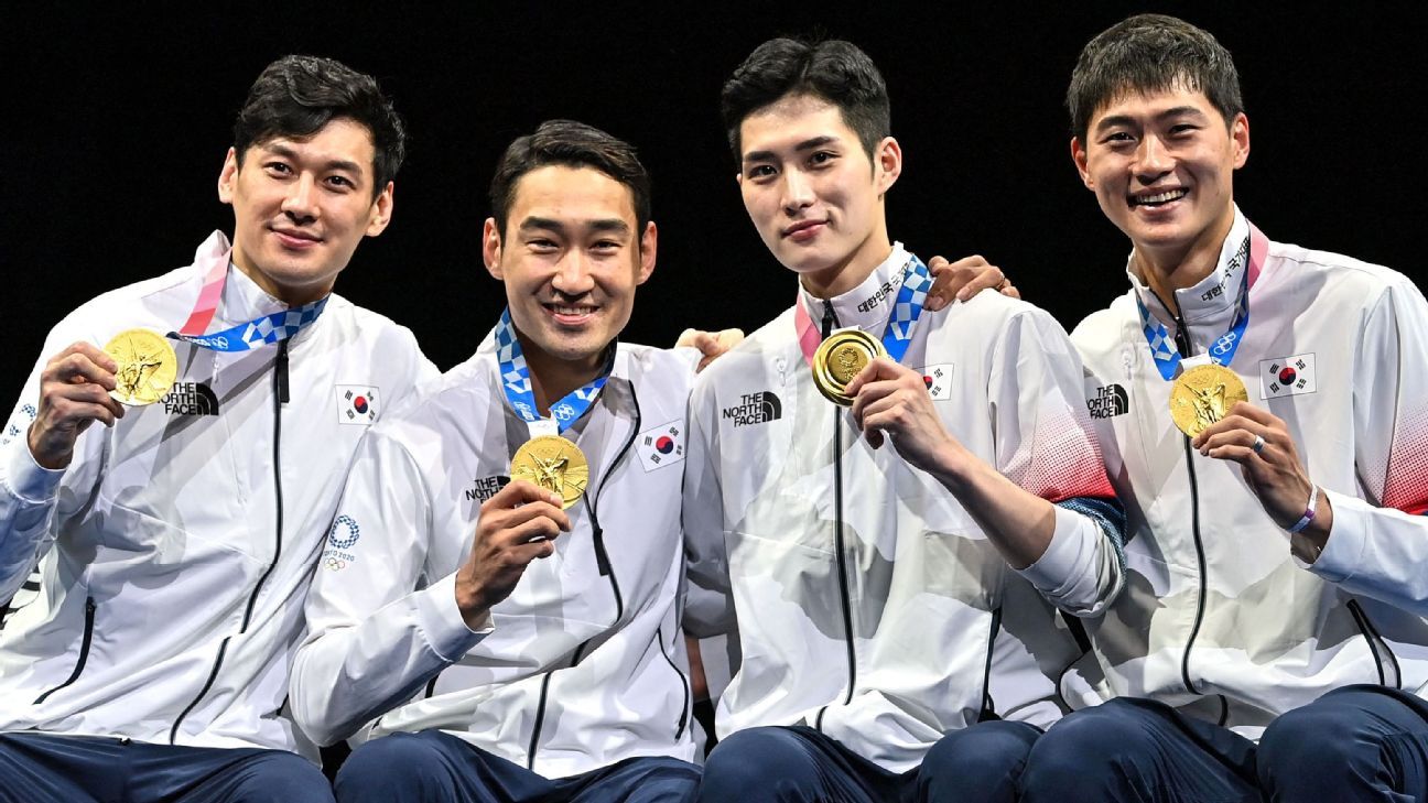 South Korea turns tough training schedule into Olympic team saber