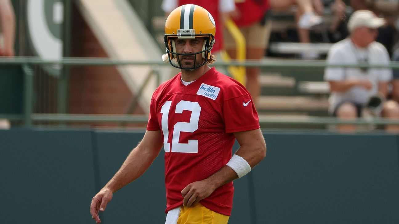 Packers' Aaron Rodgers says he's spent off-season 'working on myself'