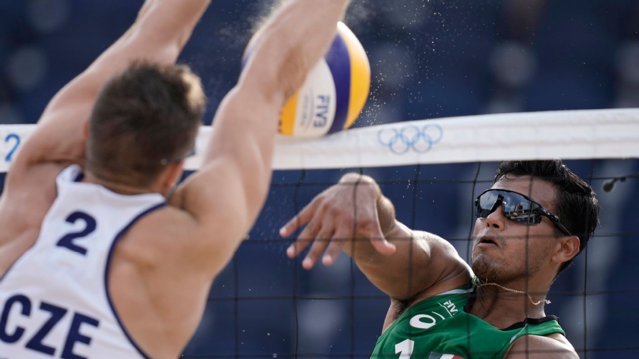 México cae nuevamente en vóleibol de playa, ahora ante República Checa