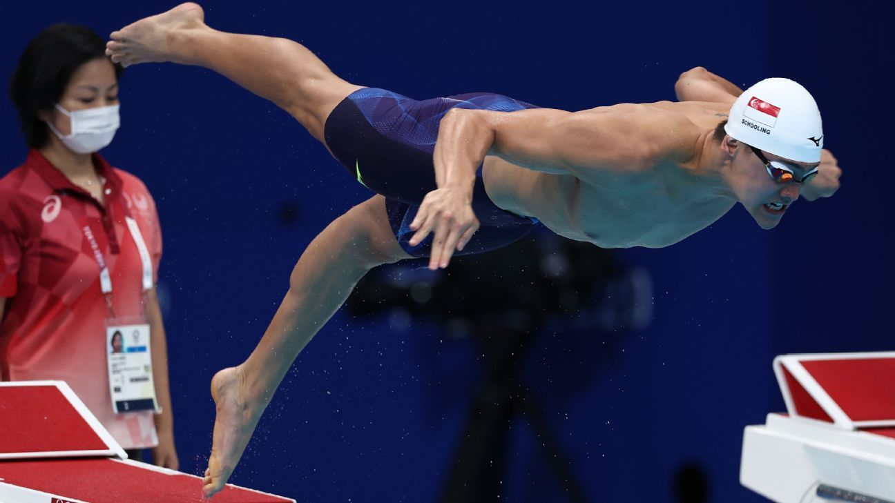 Defending Olympic champion Joseph Schooling eliminated ...