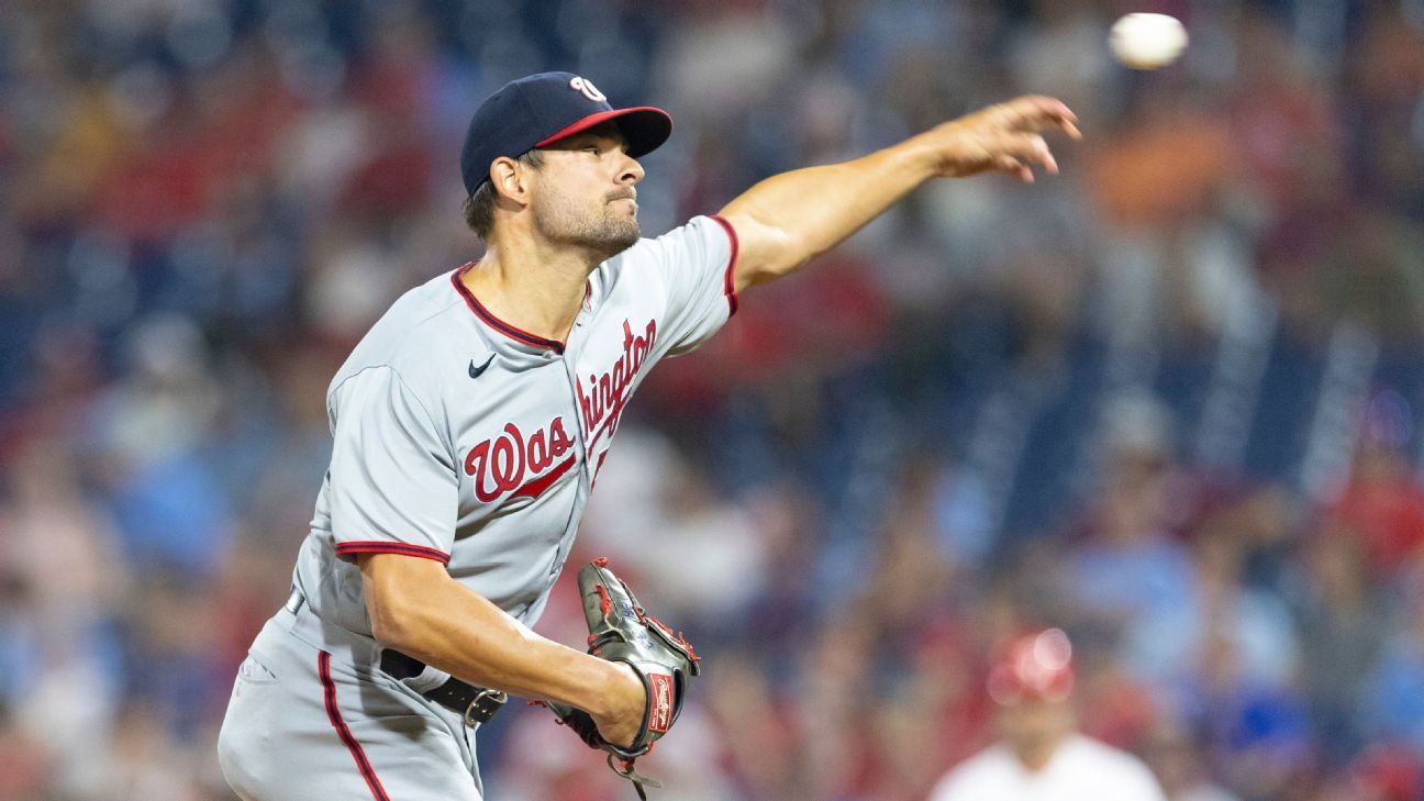 Toronto Blue Jays address bullpen issues by acquiring closer Brad Hand from Washington Nationals