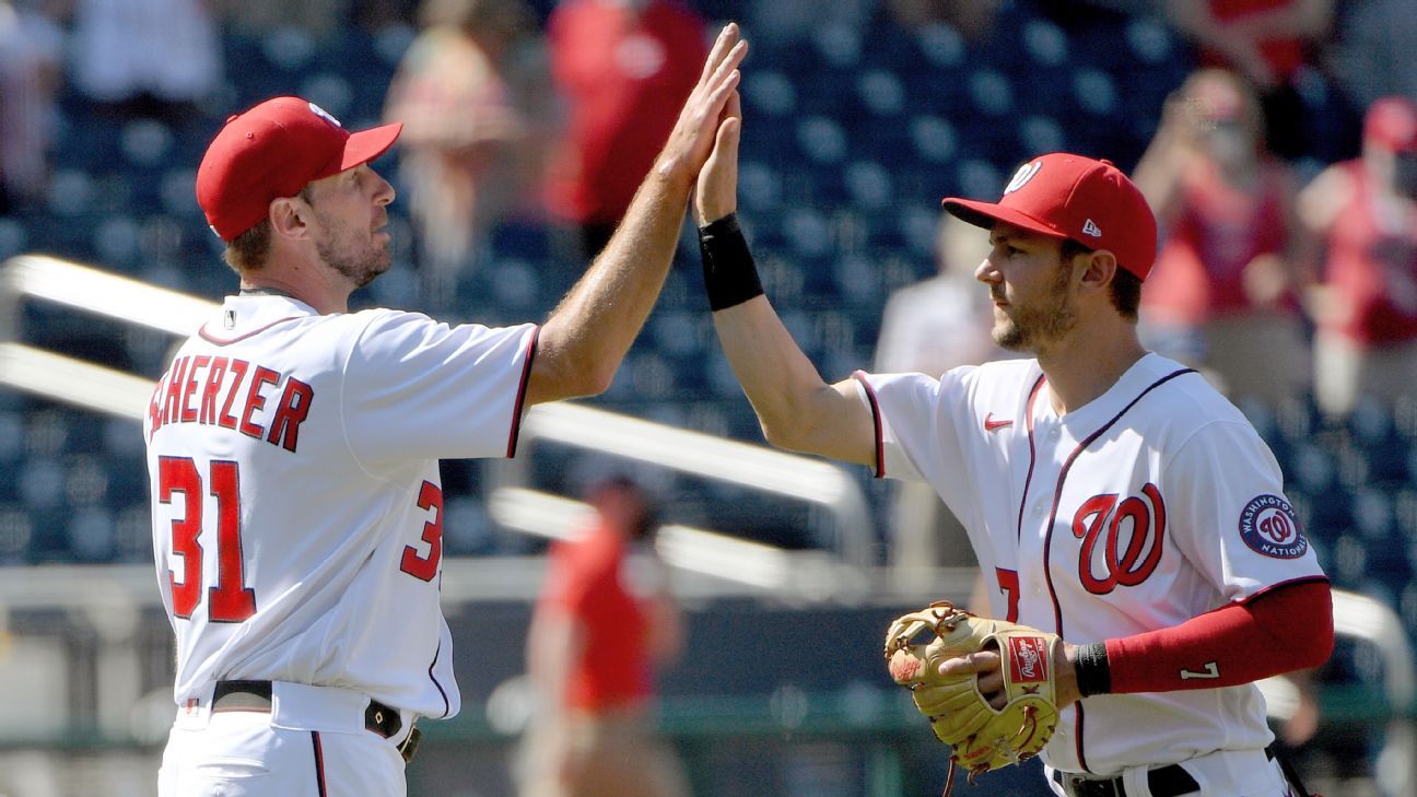 Los Angeles Dodgers finalizing deal to acquire stars Max Scherzer and Trea Turne..