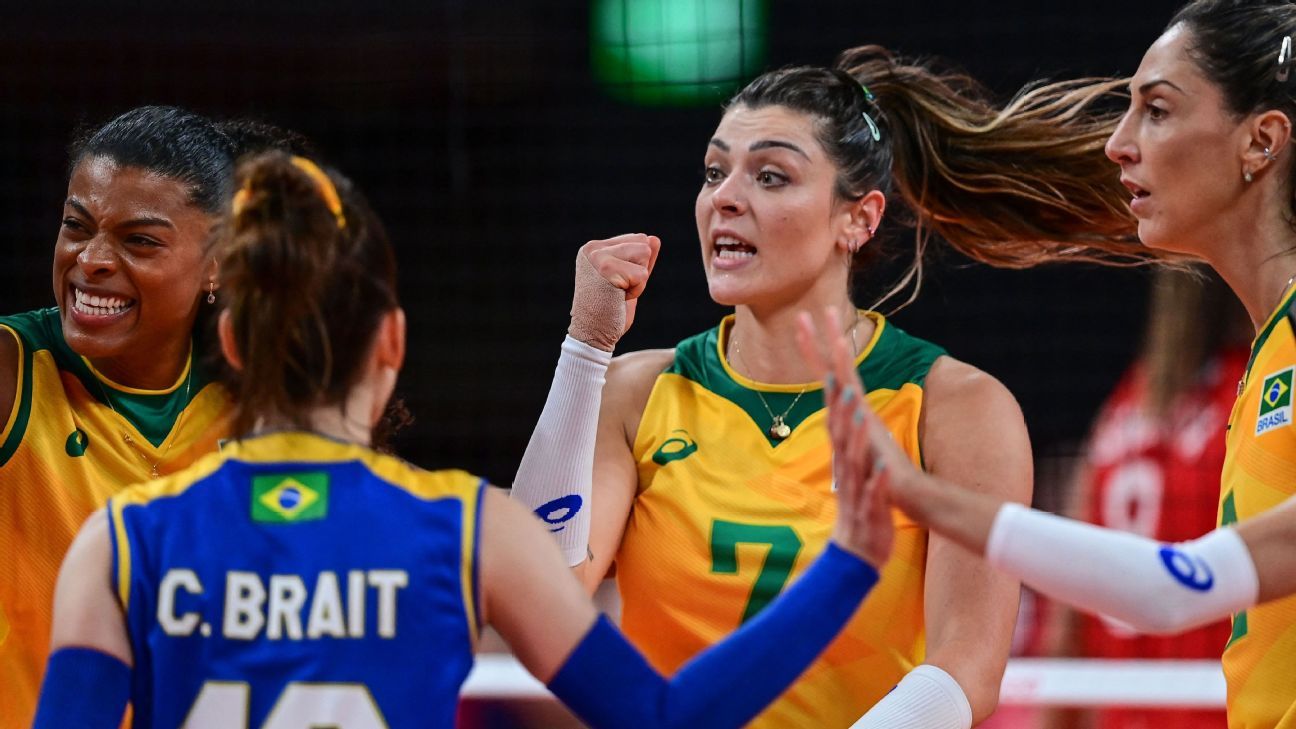 Brasil vence dominicanas no tie-break, e vôlei feminino garante vaga em  Tóquio 2020, vôlei