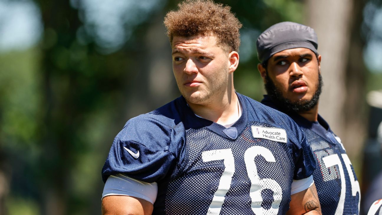 Bears rookie OT Teven Jenkins to undergo back surgery; Justin