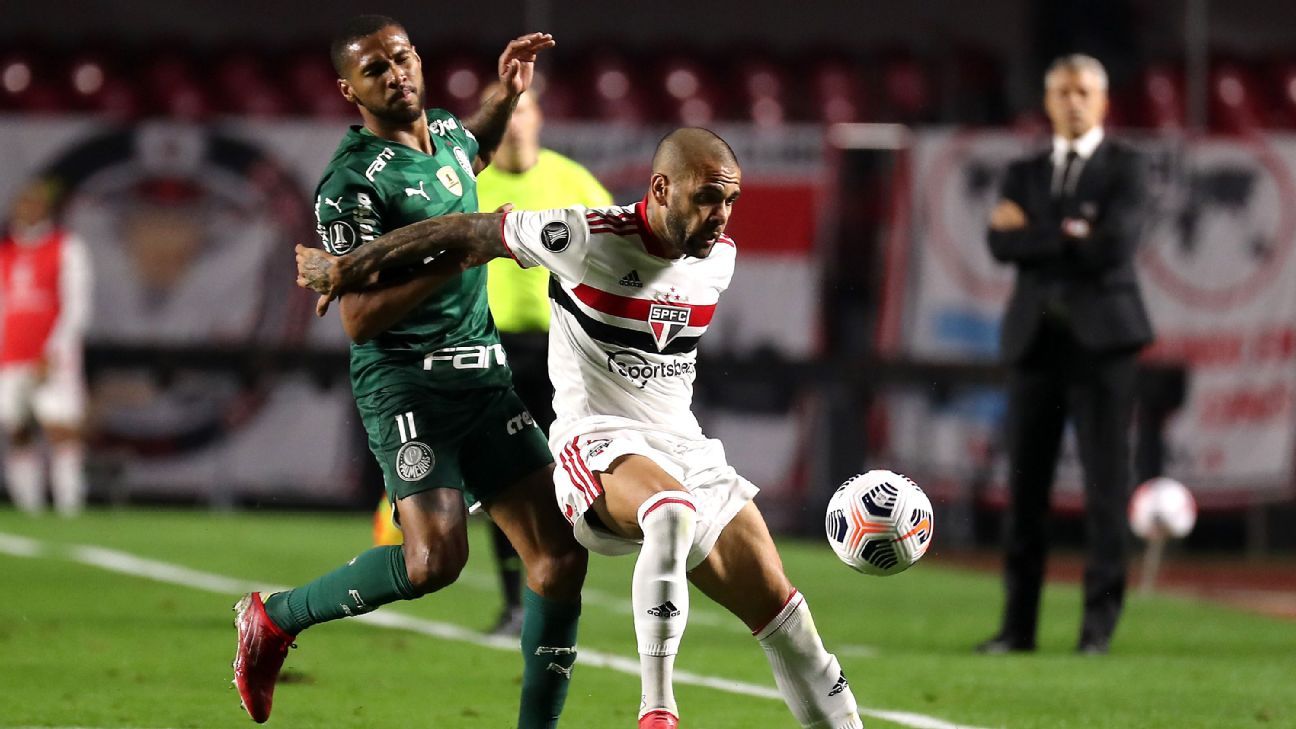 Sao Paulo and Palmeiras make a truncated derby and draw in the first match in the quarter-finals