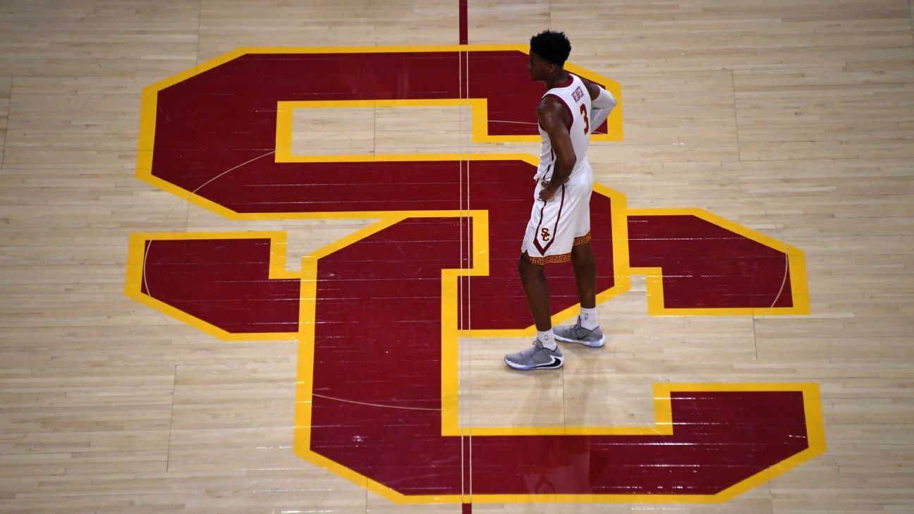 Kijani Wright, No. 16 basketball recruit in Class of 2022, commits to USC Trojan..