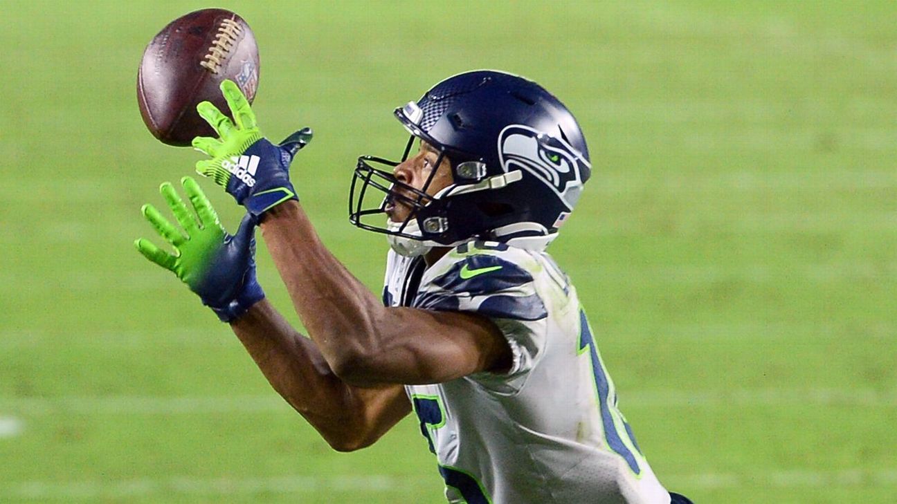 Tyler Lockett back with Seahawks, but status uncertain for Jets game