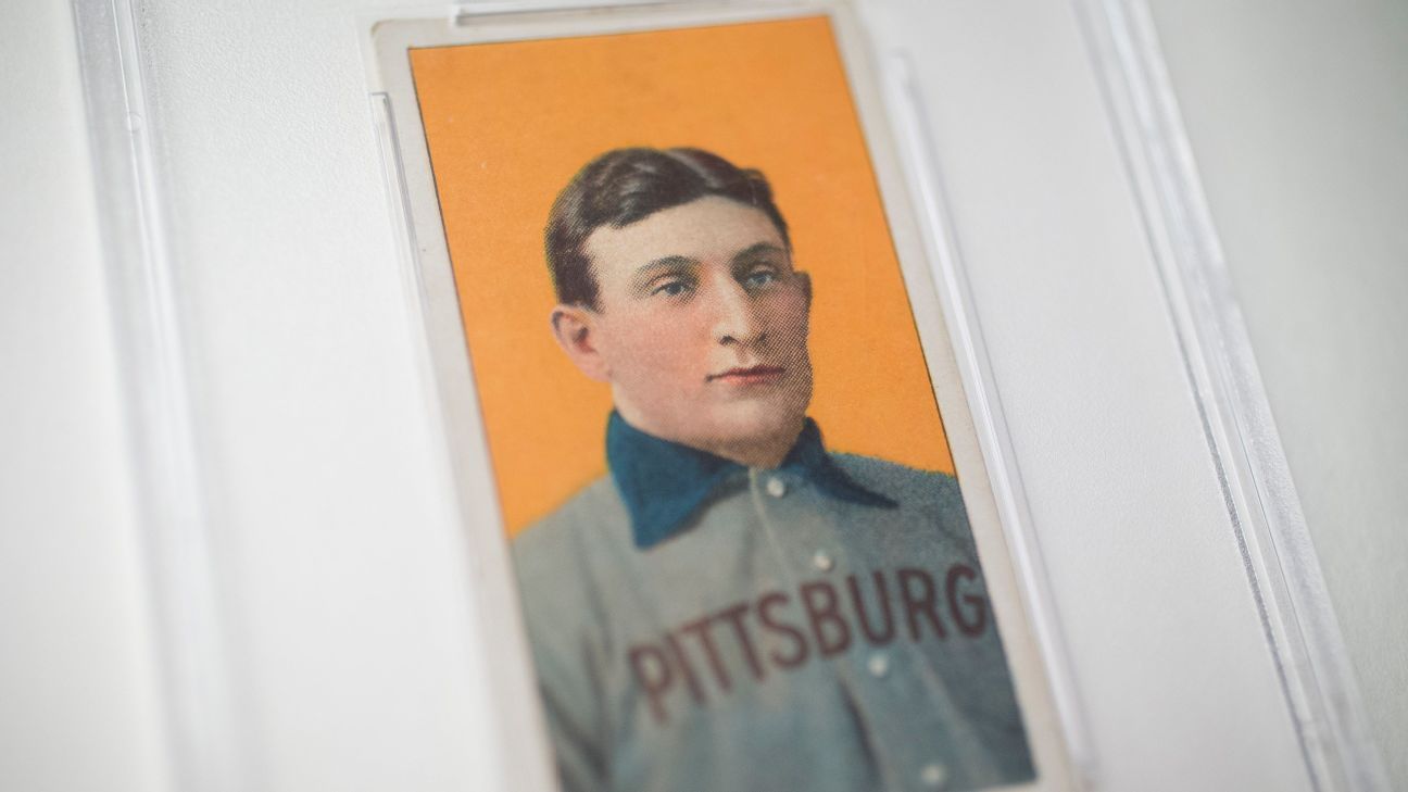T206 Honus Wagner baseball card sells for $6.606 million, shattering  previous record - ESPN 