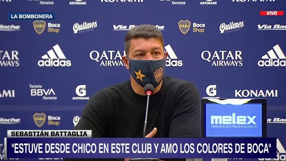 Sebastián Battaglia fue presentado como DT de Boca Juniors ...