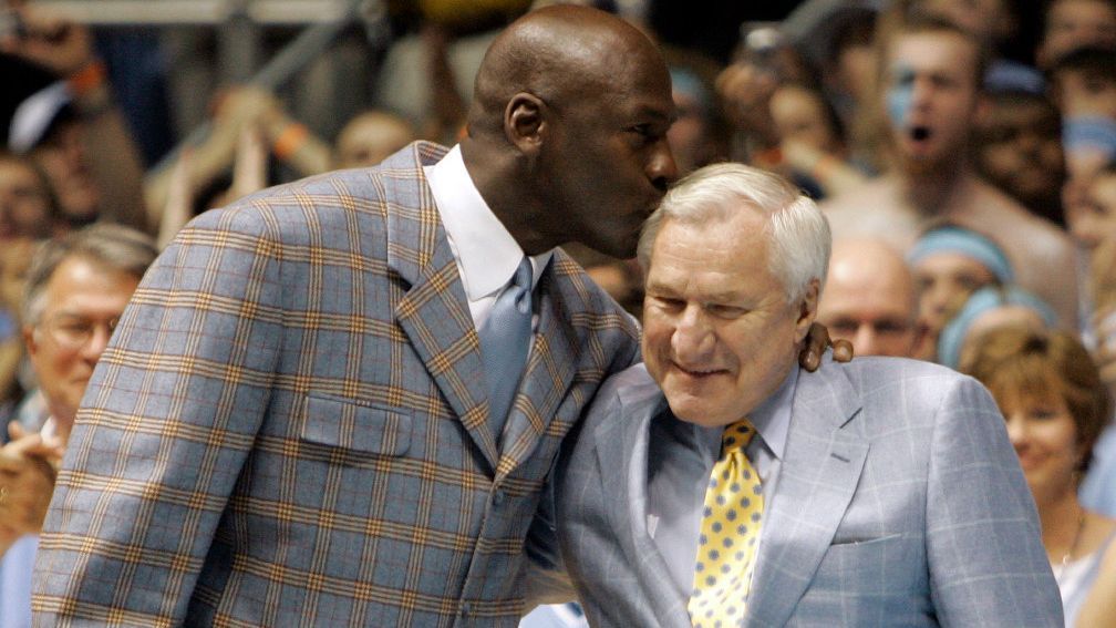 Former UNC basketball coach Dean Smith honored in Jordan shoe collection