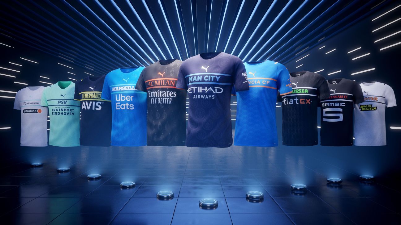 Which Style Will Man City Get? Puma Authentic Kits Slim vs Regular Fit -  Footy Headlines