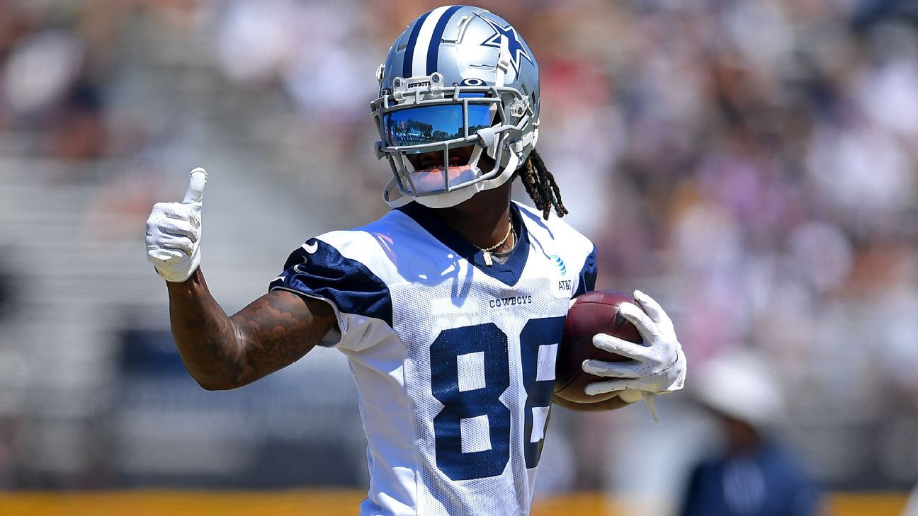 Dallas Cowboys WR CeeDee Lamb (concussion) on track to play