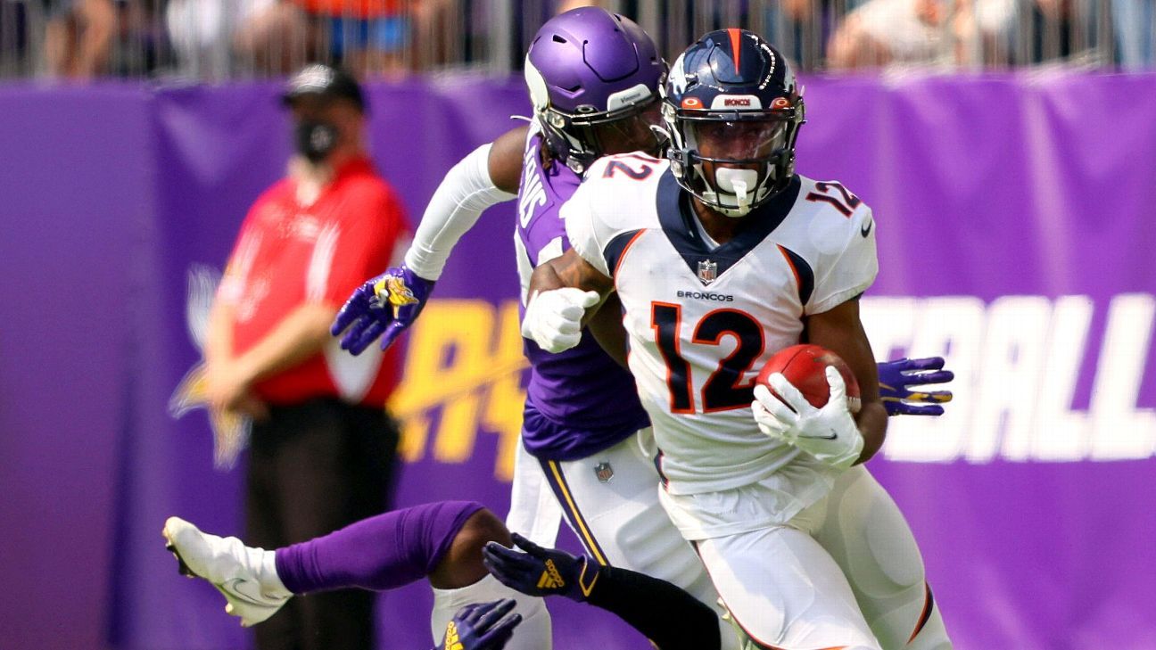 Denver Broncos' 53man roster projection Keep an eye on receiver