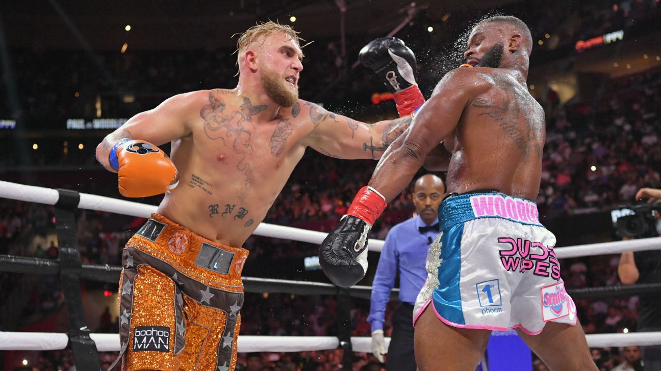 Jake Paul goes from the idea of ​​revenge with Tyron Woodley, says he did not live up to the bet of the tattoo