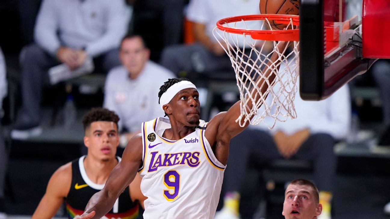 Rajon Rondo says Los Angeles Lakers' age, experience key to another championship..