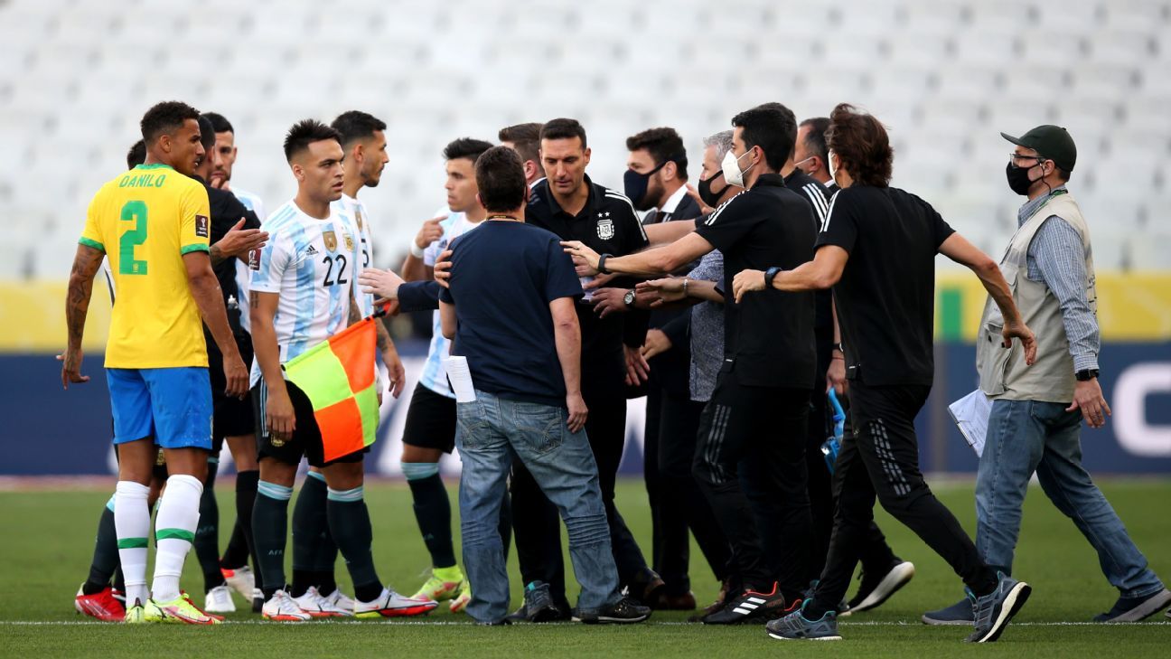 Brazil-Argentina World Cup qualifier suspended after health officials intervene