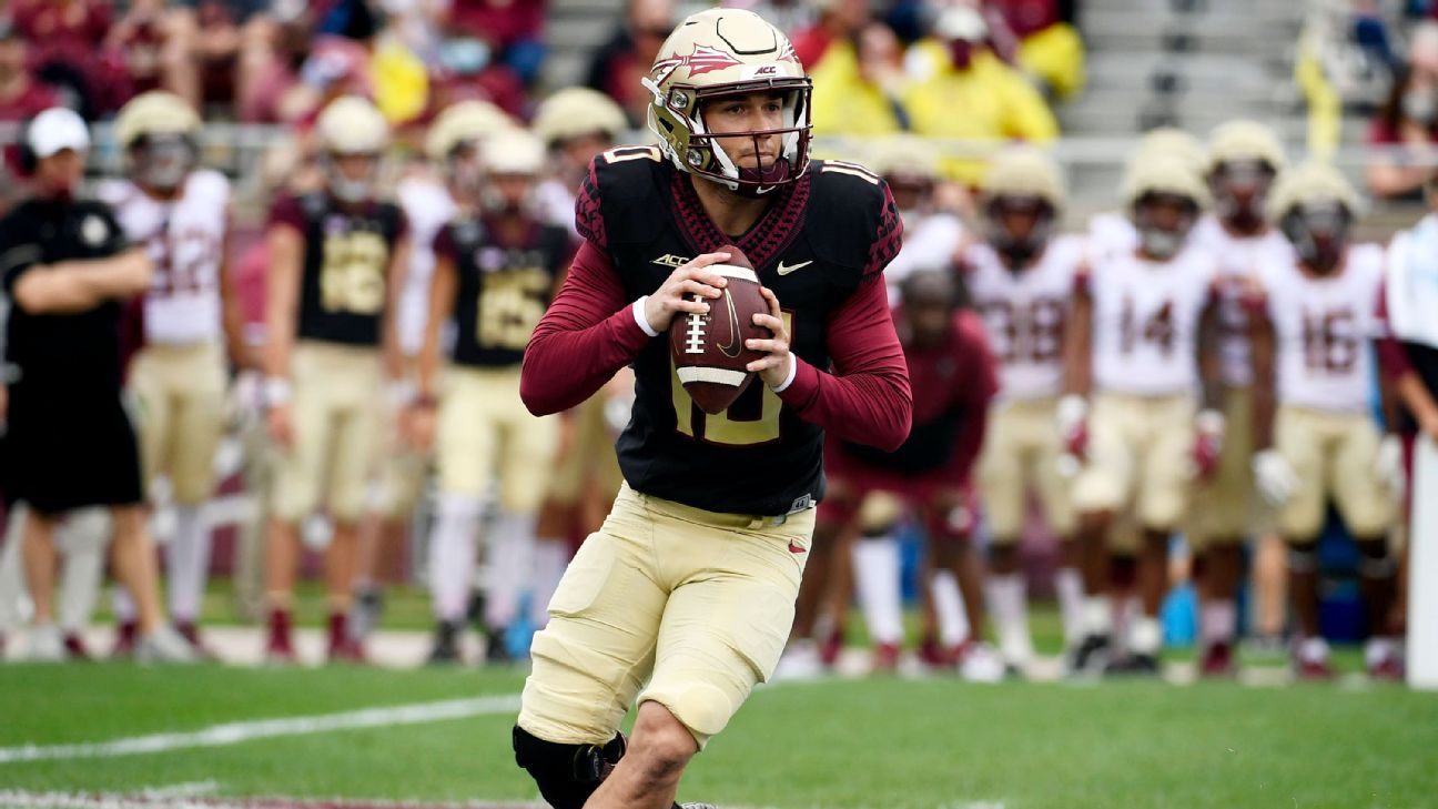 Florida State's McKenzie Milton leads 4th-quarter TD drive in first game action since devastating leg injury