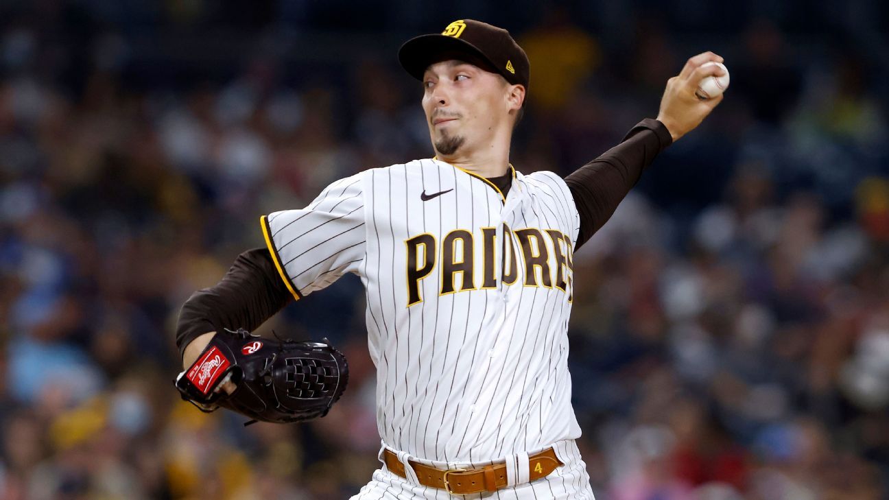 San Diego Padres' Blake Snell cleared to start day after DUI suspect hits car